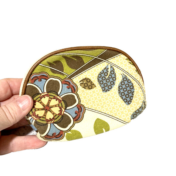 Rosetti Purse Boho Hippie Chic Mod Floral Canvas Shoulder Bag & Zip Coin Pouch - Picture 8 of 14